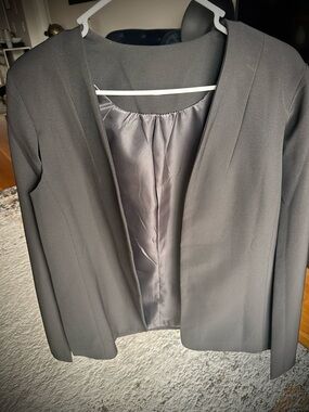 Black Women's Cape Blazer
